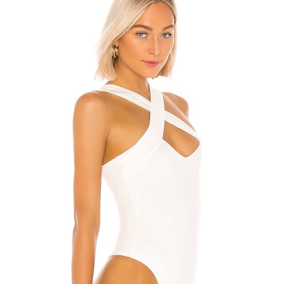 Revolve Superdown Gene Cross Front Bodysuit - Picture 2 of 8